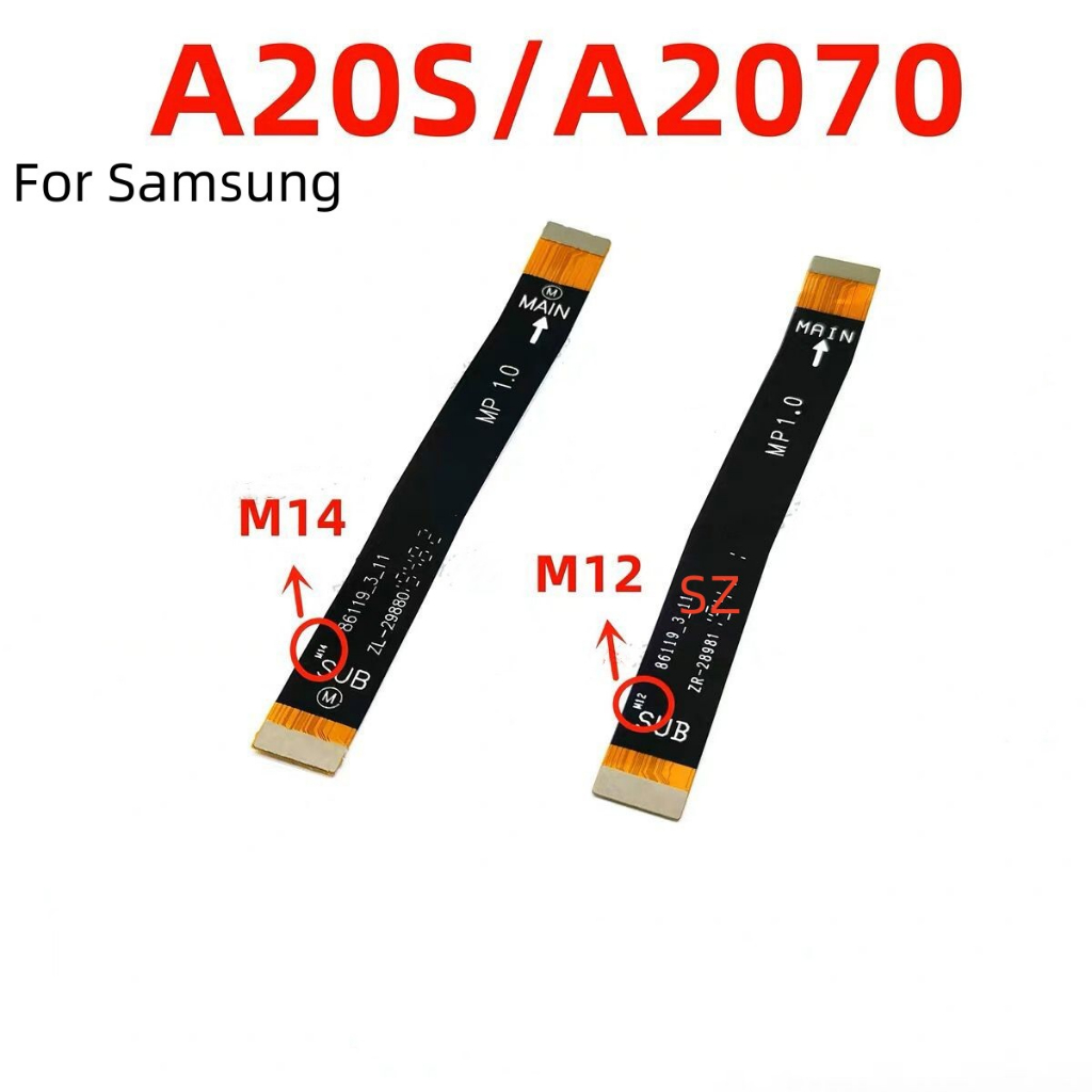บอร์ดเชื่อมต่อเมนบอร์ด USB หน้าจอ LCD สําหรับ Samsung Galaxy A20S A2070