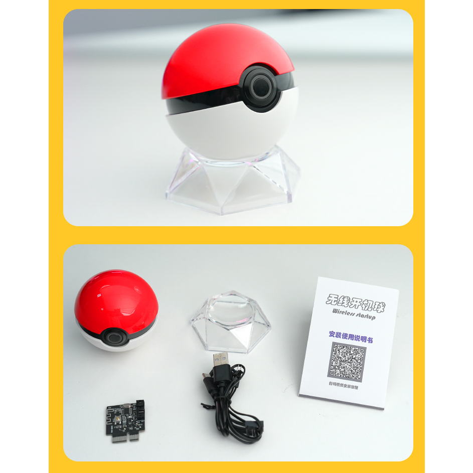 ⭐⭐⭐ปุ่มสวิตช์เปิด ปิด เมนบอร์ดไร้สาย PC รองรับ USB PCIE Slot สําหรับคอมพิวเตอร์ตั้งโต๊ะ