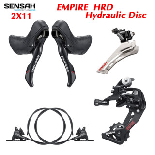 Sensah EMPIRE HRD ดิสก์เบรกไฮดรอลิค อัลลอย 2x11s 22s สําหรับจักรยานเสือหมอบ