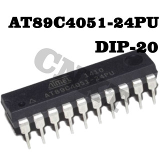 5 ชิ้น AT89C4051 AT89C4051-24PU AT89C4051-24PI AT89C4051-24PC ไมโครคอนโทรลเลอร์ IC DIP20