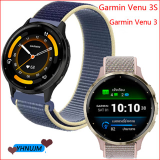 สายรัดข้อมือไนล่อน สําหรับ Garmin Venu 3 Venu3 Band ผู้หญิง ผู้ชาย