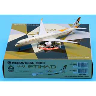 Xx4187 โมเดลเครื่องบิน JC Wings 1:400 Etihad Airways Airbus A350-1000XWB Reg:A6-XWA