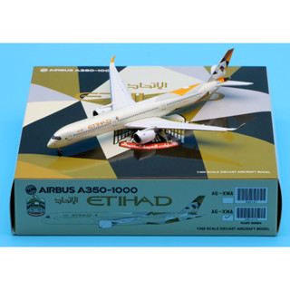 Xx4187a โมเดลเครื่องบิน JC Wings 1:400 Etihad Airways Airbus A350-1000XWB Reg:A6-XWA