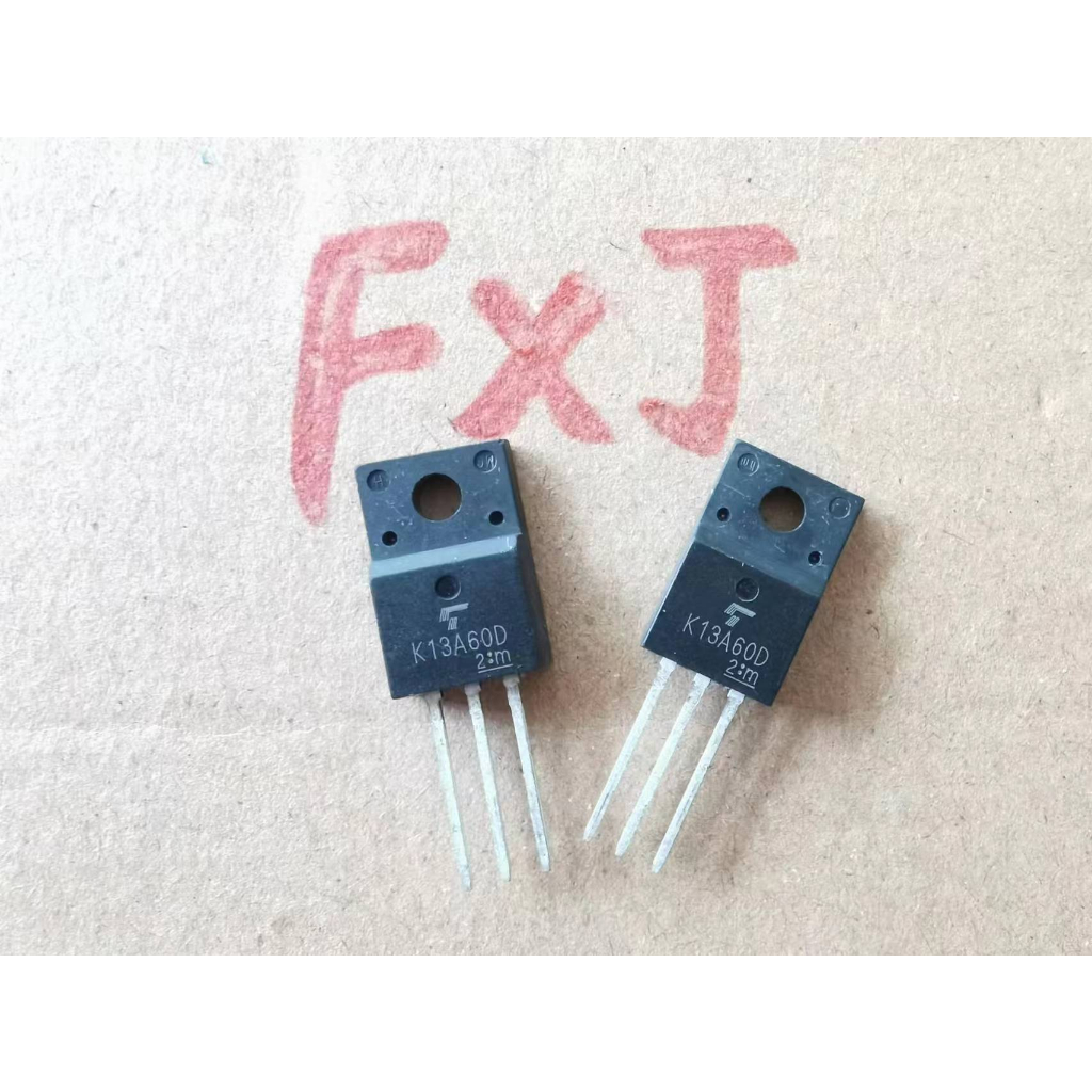 ((10 ชิ้น) K13A60D TK13A60D หลอดผลสนามพร้อมสต็อกใหม่เอี่ยม TO-220F 600V 13A