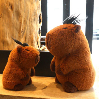 ตุ๊กตานุ่ม รูปการ์ตูน Capybara เป็นมิตรกับผิวหนัง ของเล่นสําหรับเด็ก ของขวัญวันเกิด