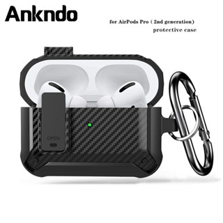 เคส TPU PC คาร์บอนไฟเบอร์ สําหรับ Air -pods Pro 2 Air -pods 3 2