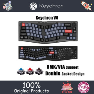 Keychron V8 QMK/VIA Wired 65% Alice Custom Mechanical Keyboard