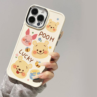 เคสโทรศัพท์มือถือ ลายการ์ตูนดิสนีย์ วินนี่ เดอะ พูห์ พิกกี้ ฉี่ จี กันตก สําหรับ iPhone 14ProMAX 11promax 13 12 7S 8Plus 7Plus X XR XS MAX