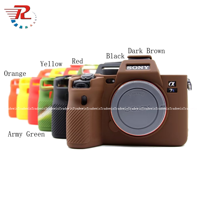 Sony A7SIII A7S Mark III ยางซิลิโคนอ่อนกล้องสําหรับ Sony A7SIII A7S Mark III