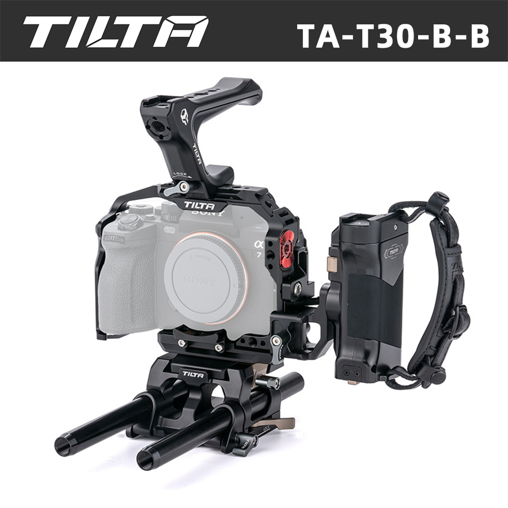 Tilta TA-T30-FCC-B SONY A7M4 a7r5 ชุดกรงกล้อง สําหรับกล้อง DSLR SONY a7 IV SONY A1 A7S3 A7R4 A9 A73 