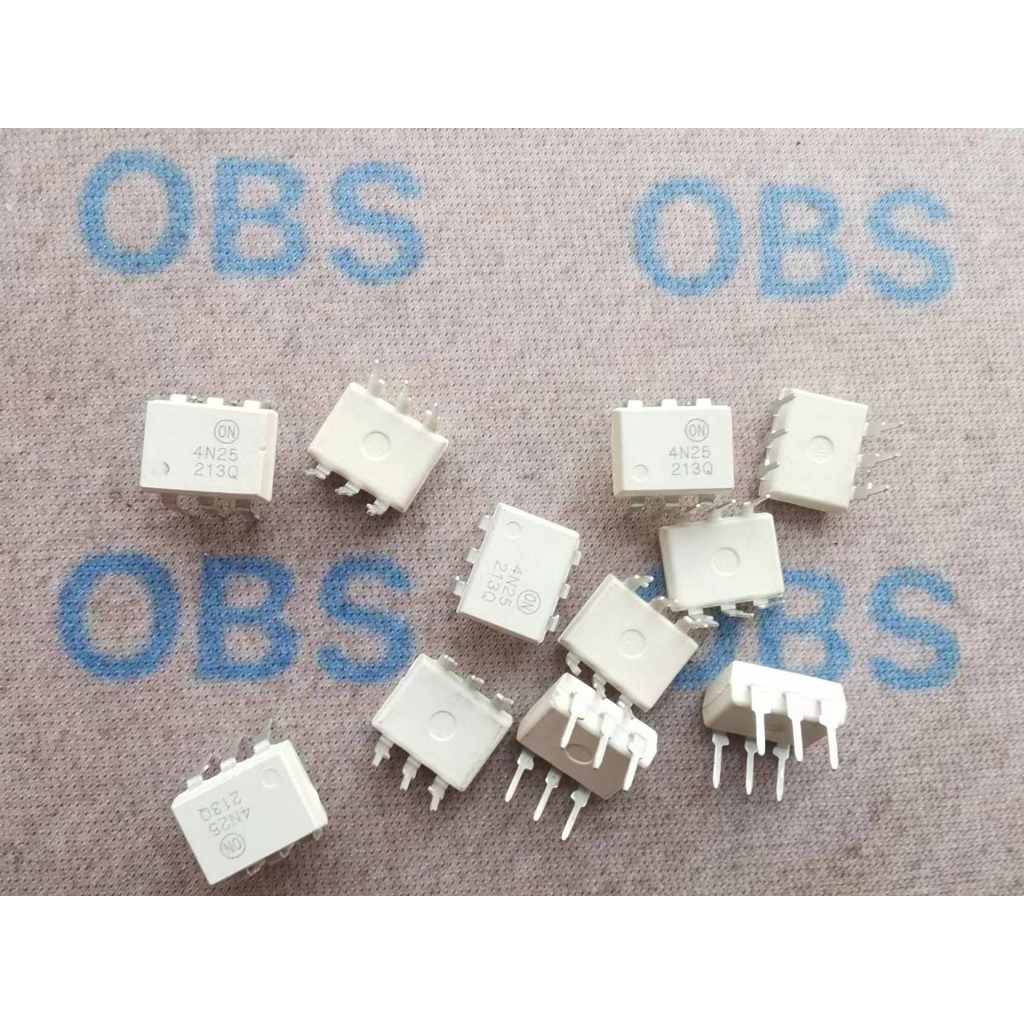 ((10 ชิ้น) 4N25 4N35 4N25M 4N35M DIP-6 In-Line Plug-In Photoelectric Coupler คริสตัล Optocoupler