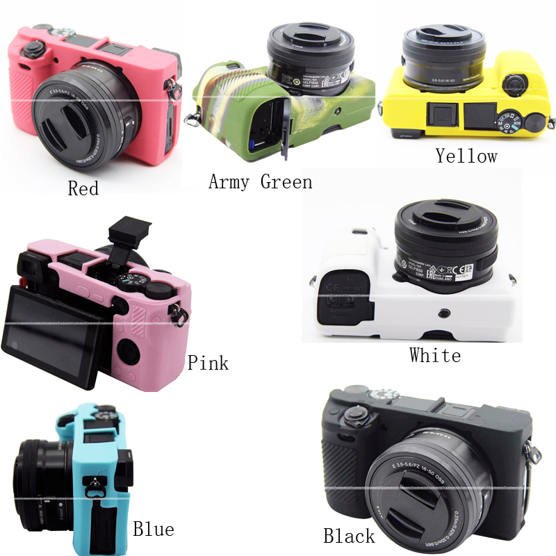 เคสตัวกล้องซิลิโคนอ่อนนุ่ม Sony A6300 สําหรับ Sony A6300