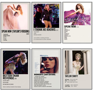 โปสเตอร์ Speak Now (เวอร์ชั่น TaylorS) PosterA3