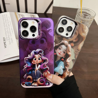 ใช้สำหรับ สาวแฟชั่น เคสไอโฟน 14 กล้องหลุมขนาดใหญ่ที่แข็งแรง กันกระแทก เคส for Apple iPhone11 12 13 14 Pro Max เคสไอโฟน11 12 pro + เคส iPhone15  เคส15โป  hard case