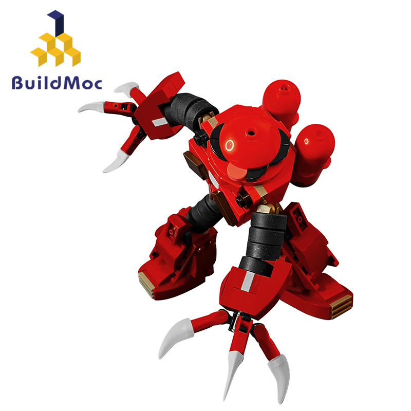 Buildmoc Gundam mech รุ่น MSM-07S ZGok หุ่นยนต์อาคารบล็อกการศึกษาของเล่น 218PCS อิฐ MOC-153219