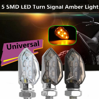 Seametal ไฟเลี้ยว LED 12V ขนาดเล็ก สําหรับรถจักรยานยนต์