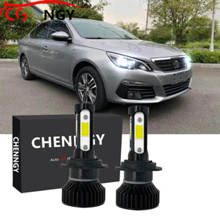 หลอดไฟหน้ารถยนต์ LED 6000K 9-32V ลําแสงต่ํา LHL CG LY สําหรับ Peugeot 308 T9 ปี 2015 ถึง 2018 1 คู่