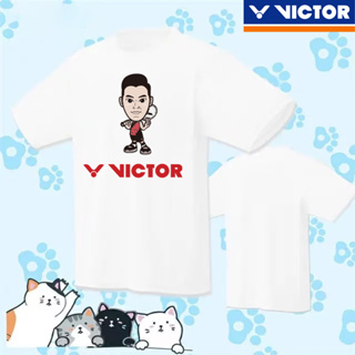 Victor 2023 ใหม่ YONEX เสื้อกีฬาแบดมินตัน ระบายอากาศ แห้งเร็ว สําหรับผู้ชาย ผู้หญิง