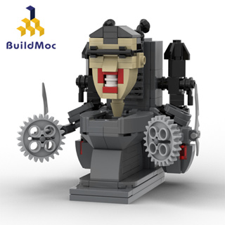 Buildmoc SKIBIDI บล็อคตัวต่อ รูปกล้อง VS BUZZSAW SKIBIDI TOILET ของเล่นเสริมการเรียนรู้เด็ก 205 ชิ้น