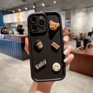 เคสโทรศัพท์มือถือ ซิลิโคนนุ่ม ลายการ์ตูนหมีน่ารัก สําหรับ Huawei NOVA 7SE 7 8 9 SE 9SE 10 11 PRO Y9S P30 P40 P50 P60 MATE 20 30 40 50 Honor 70 90