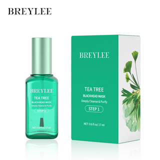 Breylee ชาต้นไม้ กําจัดสิวเสี้ยน สิวหัวดํา 17 มล. 1 ชิ้น พร้อมกระดาษ 100 ชิ้น