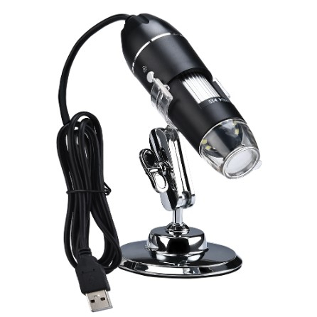 Doubleluckly คุณภาพสูง 1600X HD กล้องจุลทรรศน์ดิจิตอลอิเล็กทรอนิกส์ USB แว่นขยายสำหรับ WIN XP/7/MAC/VISTA
