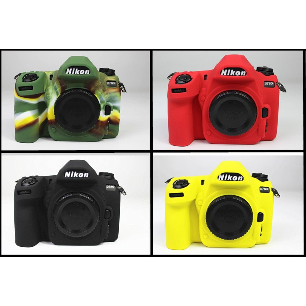 สําหรับ Nikon D780 ฝาครอบป้องกันกล้อง Nikon D780 ยางซิลิโคนฝาครอบเคสกล้อง
