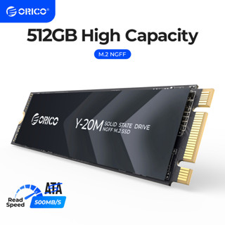 Orico โซลิดสเตทไดรฟ์ ภายใน 512GB SATA SSD M.2 2280 SATA III 6Gb/s ความเร็วในการอ่าน เขียน 500 450 MB/s) 128GB 256GB สําหรับแล็ปท็อป และคอมพิวเตอร์ตั้งโต๊ะ (Y20M)