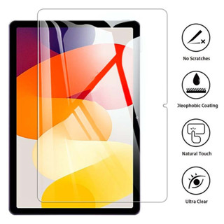 Xiaomi Redmi Pad SE Case 11" 10.61" Tablet 2023 2022 Tempered Glass Scratch Resistant Screen Protector &amp; Carbon Fiber Back Film