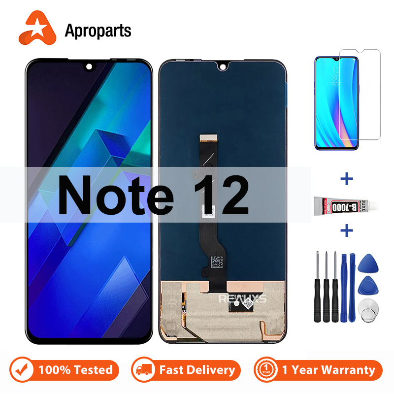 Lcd สําหรับ Infinix หมายเหตุ 12 Note12 G96 2023 5G X663 X670 X676C X671 จอแสดงผล เปลี่ยนการประกอบจอสัมผัส Digitizer – โปรปัง
