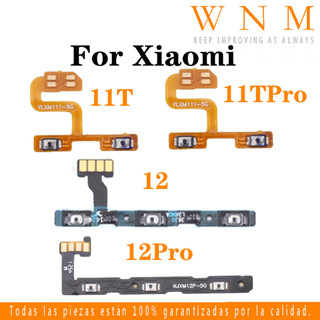 อะไหล่ปุ่มสวิตช์เปิด ปิด สายเคเบิ้ลแพร สําหรับ Xiaomi Mi 11T 12 Pro 11TPro 12Pro