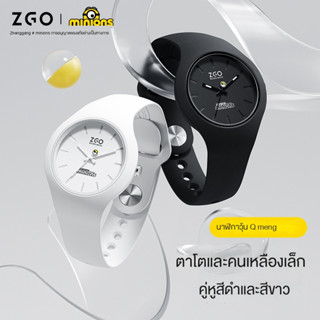 Minions Creative Watch นาฬิกานักเรียนนาฬิกาเรียบง่ายเทคโนโลยีนาฬิกากันน้ำรูหนอน