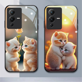 Zz เคสโทรศัพท์มือถือแบบแก้ว Diy สําหรับ Vivo Y93 Y15 Y17 Y19 Y11 Y51 Y66 Y79 Y81 Y83 Y97 Y50 Y55 V11 V11i V15 pro V17 V19 V20 V20se V21