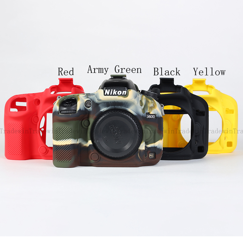 ฝาครอบเคสกล้องยางนุ่ม Nikon D600 สําหรับ Nikon D600
