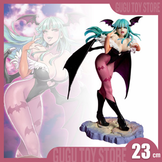 โมเดลฟิกเกอร์ อนิเมะ Vampireed Hunter Morrigan Aensland ขนาด 23 ซม. พร้อมกล่องของขวัญ สําหรับเก็บสะสม