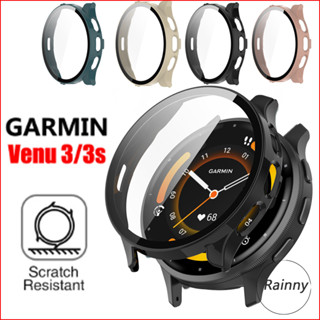 เคสกระจกกันรอยหน้าจอ ขอบแข็ง สําหรับ Garmin Venu 3 3S Venu3 Venu3s Smart Watch