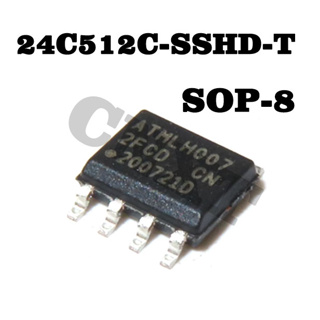 10 ชิ้น AT24C512C-SSHD-T 2FCD 2FC SOP8 AT24C512C-XHM-T 2FCM ใหม่ AT24C512C C รุ่น