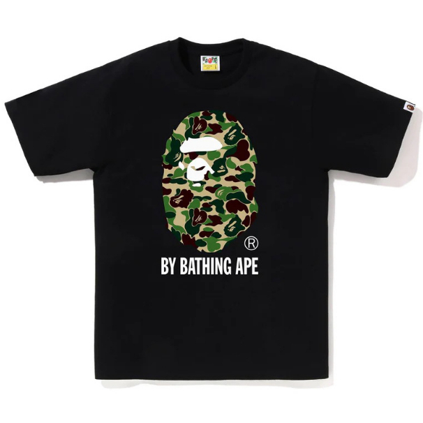ใหม่ BAPEe เสื้อยืดแขนสั้น ลายพราง สําหรับผู้ชาย ผู้หญิง 0811