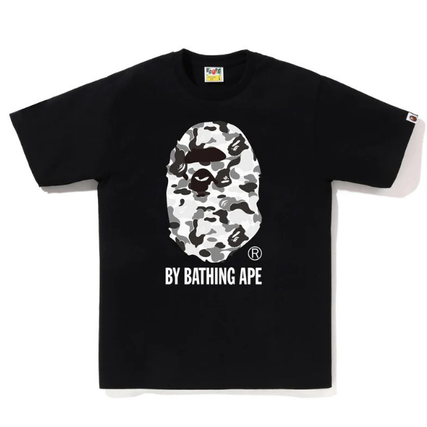 ใหม่ BAPEe เสื้อยืดแขนสั้น ลายพราง ฉลาม สําหรับผู้ชาย ผู้หญิง 0811 ราคา ถูกที่สุด ดีลบีเคเค แกลเลอรีภาพที่ 7