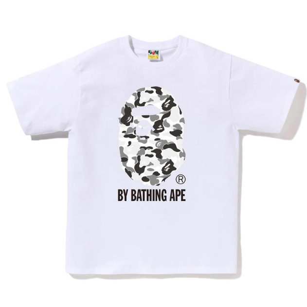 ใหม่ BAPEe เสื้อยืดแขนสั้น ลายพราง ฉลาม สําหรับผู้ชาย ผู้หญิง 0811 ราคา ถูกที่สุด ดีลบีเคเค แกลเลอรีภาพที่ 8