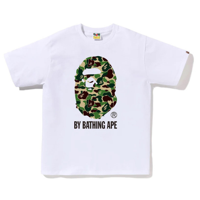ใหม่ BAPEe เสื้อยืดแขนสั้น ลายพราง ฉลาม สําหรับผู้ชาย ผู้หญิง 0811 ราคา ถูกที่สุด ดีลบีเคเค แกลเลอรีภาพที่ 3