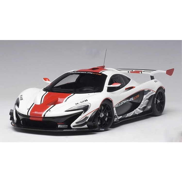 AUTOart 1:18 McLaren P1 GTR พลาสติกวัสดุ ABS จําลองคอลเลกชันของเล่น