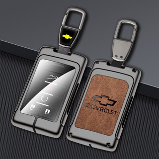 [พร้อมส่ง] เคสกุญแจรีโมทรถยนต์ แบบหนังอัลลอย สําหรับ C7 Corvette