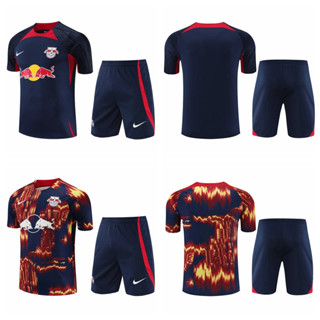 เสื้อกีฬาแขนสั้น ลายทีมชาติฟุตบอล RB Leipzig 2023-24 ชุดเหย้า