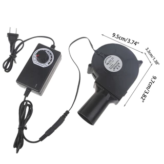 หอยโข่ง ปรับรอบได้ 12V DC กับอะแคปเตอร์ ปรับได้ ลมแรง ระบายอากาศ พัดลมเทอร์โบ พัดลมโบลเวอร์ โข่ง พัดลมเป่าเตา