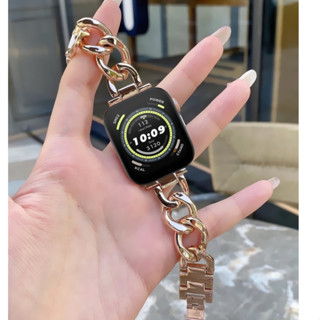 สายนาฬิกา amazfit bip 5 ข้อมือโลหะ ปรับได้ สาย amazfit bip 5 Strap Amazfit GTS 2/Amazfit GTS 3 สาย Amazfit GTS 4 mini สายนาฬิกา Amazfit Bip 3 pro Strap Amazfit Bip U pro/ GTR 3/GTR 4/ Huawei GT/GT2/GT3 Strap Samsung Galaxy Watch 4/5 / Galaxy Watch 6 Strap