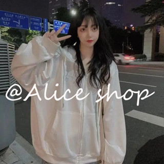 Alice เสื้อกันหนาว เสื้อฮู้ด สบายๆ INS คุณภาพสูง ทันสมัย WJK2390PM137Z230912