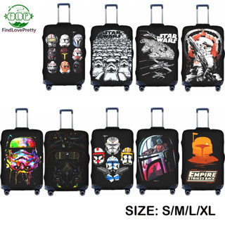 【พร้อมส่ง】ผ้าคลุมกระเป๋าเดินทาง ลาย Star Wars ซักทําความสะอาดได้ 18-32 นิ้ว