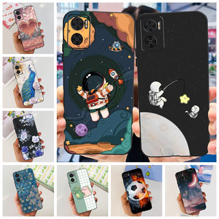 เคสโทรศัพท์มือถือ ซิลิโคนนิ่ม กันกระแทก ลายนักบินอวกาศน่ารัก สําหรับ Motorola Moto E22i E22 Moto E22s