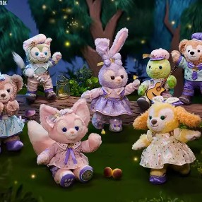 พวงกุญแจ จี้ตุ๊กตา Duffy Shirley May Gerardoni Disney 100 ของเล่นสําหรับเด็ก